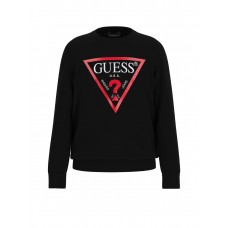 GUESS μπλούζα φούτερ παιδική L73Q09KAUG0-JBLK μαύρο